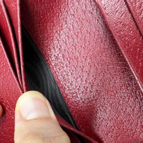 100% Authentic GUCCI Blooms Brown Canvas Wallet - Picture 12 of 12